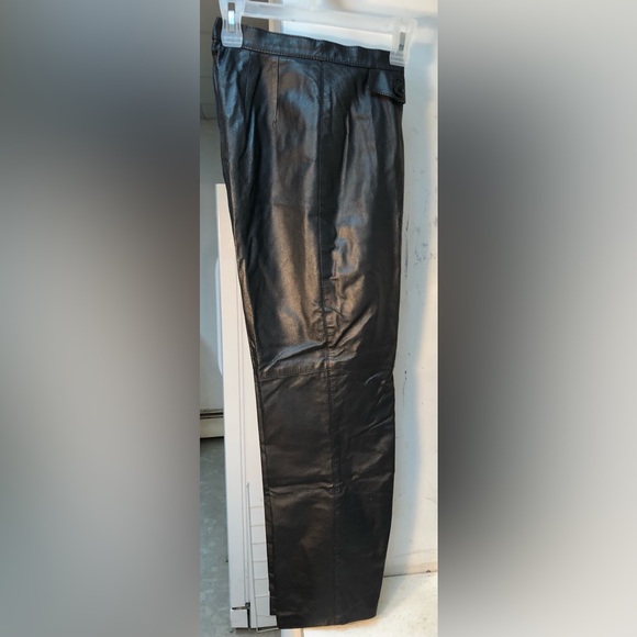 Summer light leather trouser. - Picture 4 of 8